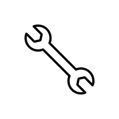 Wrench Icon Design Vector Template Illustration