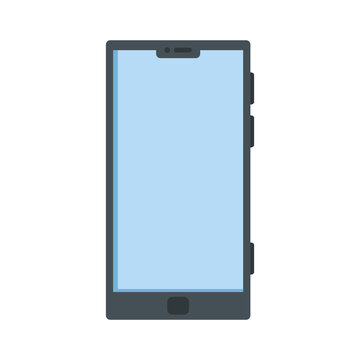 black smartphone design, Cellphone mobile digital and phone theme Vector illustration