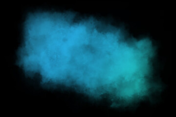 Abstract gradient smoke nebula background
