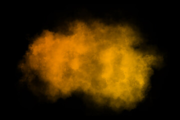 Abstract gradient smoke nebula background