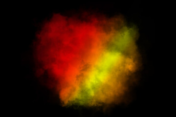 Obraz na płótnie Canvas Abstract gradient smoke nebula background