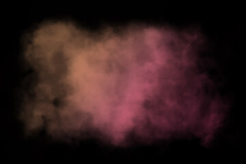 Abstract gradient smoke nebula background