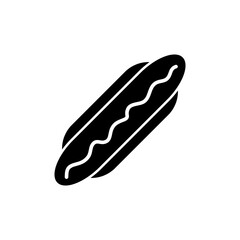 Hot Dog Icon Design Vector Template Illustration
