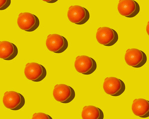 orange on yellow background pattern
