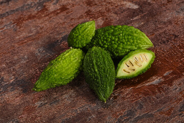 Tropical exotic vegetable - bitter melon