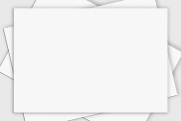 Stack of paper making copyspace