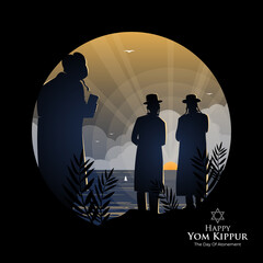 Yom Kippur Celebration Concept