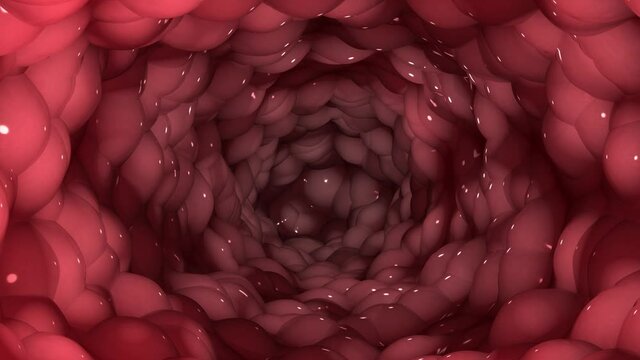 Fantastic background on the theme of microorganisms, eggs, alien life, bacteria, viruses