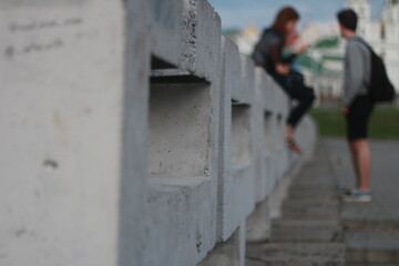 fence near the river