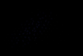 Dark Blue, Red vector background with polygonal style.