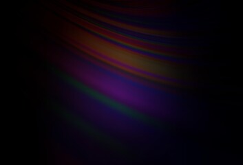 Dark Gray vector abstract blurred background.