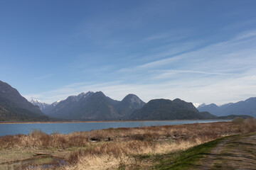 lake in the mountains