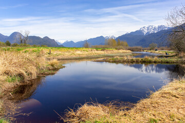 Fototapeta premium lake in the mountains