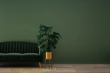 interior design for living area or reception background / 3d illustration,3d rendering © TATTA