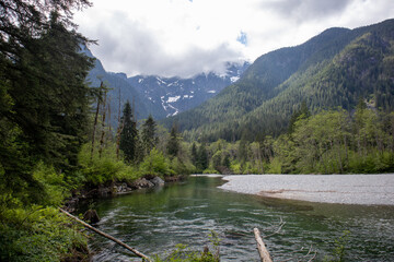lake in the mountain