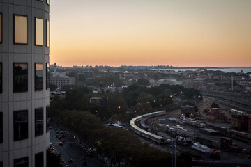atardecer en buenos aires
