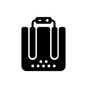 electrolysis icon vector