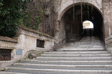 stairway of the Borgia family