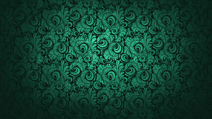 Fancy Green Wallpaper 