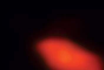 Dark Orange vector blurred background.
