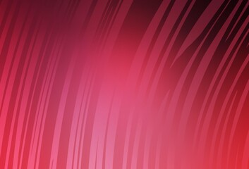 Light Pink vector glossy abstract layout.