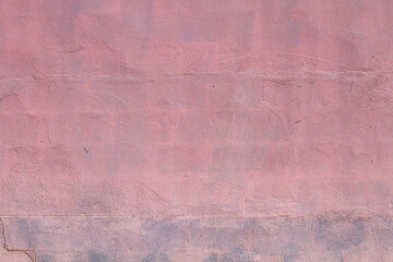 Pink painted concrete wall