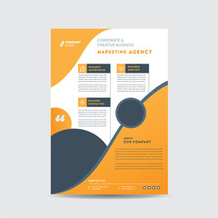 Corporate Business Flyer Design | Handout and leaflet design | Marketing sheet design