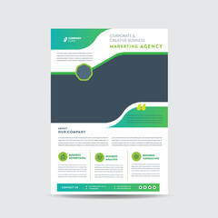 Corporate Business Flyer Design | Handout and leaflet design | Marketing sheet design