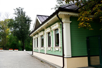 old houses and cozy views in the historical part of the city