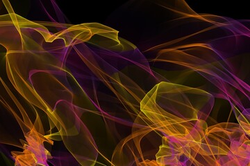 decorative abstract colored smoke 
