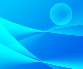 Abstract illustration vivid color background