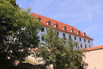 Historisches Gebäude im Kloster Plankstetten in Bayern