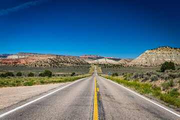 Fototapeta na wymiar Utah State Route 12 Scenic Drive
