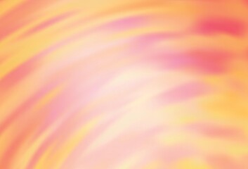 Obraz premium Light Orange vector blurred bright pattern.