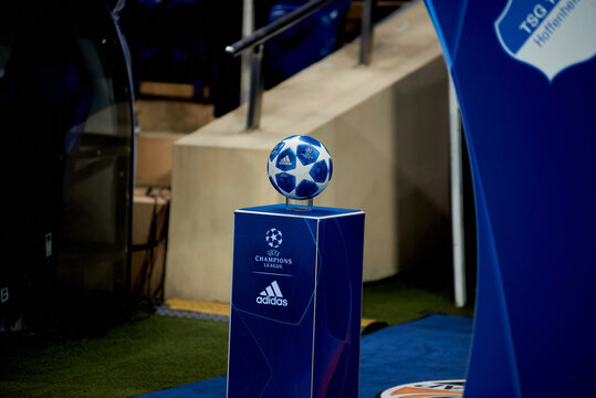 Football match UEFA Champions League 2018 FC Shakhtar -TSG Hoffenheim