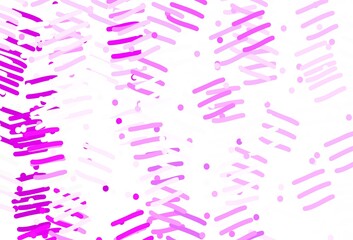 Light Multicolor vector template with repeated sticks.