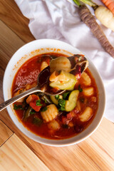 Italian Gnocchi Minestrone Soup
