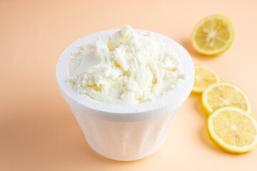 helado de limon