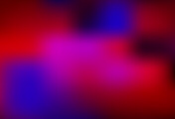 Dark Blue, Red vector blurred background.