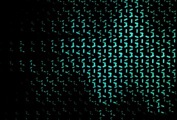 Dark Green vector template with repeated sticks.