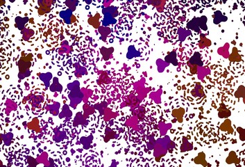 Light Blue, Red vector texture with abstract forms.