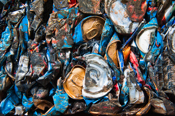 Waste recycling factory