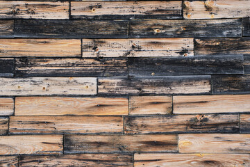 wood panels used as background