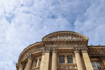 Detail view of the council house in Birmingham, England - 379473386