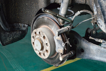 Repair the brake system on the car