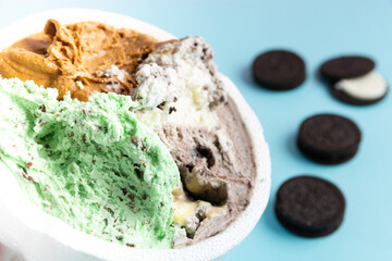helado de gustos varios