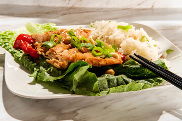 Japanese Chicken Teriyaki Wrap