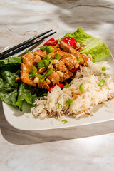 Japanese Chicken Teriyaki Wrap