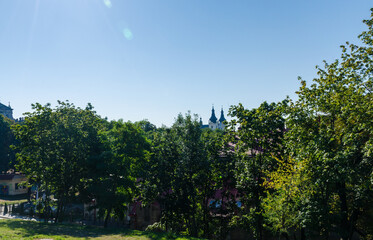 Lviv City Old Architecture in the autumn season