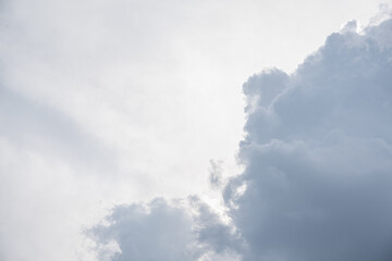 Amazing beautiful sky with clouds